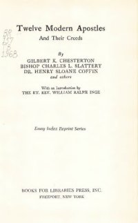 cover of the book 12 Modern Apostles and Their Creeds