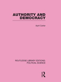 cover of the book Authority and Democracy