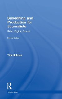 cover of the book Subediting and Production for Journalists: Print, Digital, Social