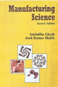 cover of the book Manufacturing Science