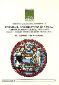 cover of the book Rivenhall: Investigations of a Roman Villa, Church and Village, 1950-77. Vol. 2. Specialist Studies and Index to Volumes 1 and 2