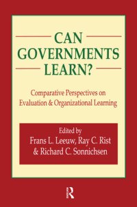 cover of the book Can Governments Learn?: Comparative Perspectives on Evaluation and Organizational Learning