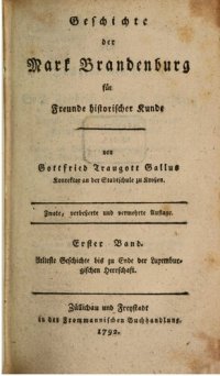 cover of the book Älteste Geschichte bis zu Ende der luxemburgischen Herrschaft