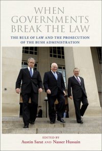 cover of the book When Governments Break the Law: The Rule of Law and the Prosecution of the Bush Administration