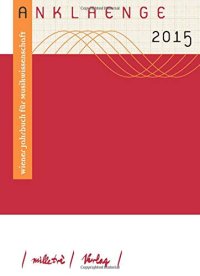 cover of the book ANKLAENGE 2015: Musikkritik. Historische Zugänge und systematische Perspektiven