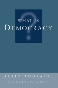 cover of the book What Is Democracy?