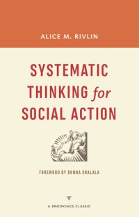 cover of the book Systematic Thinking for Social Action