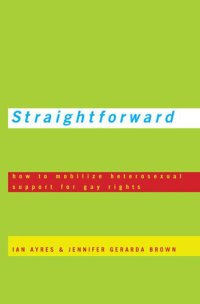 cover of the book Straightforward: How to Mobilize Heterosexual Support for Gay Rights