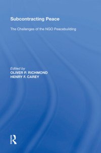 cover of the book Subcontracting Peace: The Challenges of NGO Peacebuilding