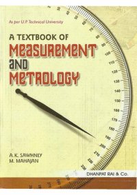 cover of the book A Textbook of Measurement and Metrology