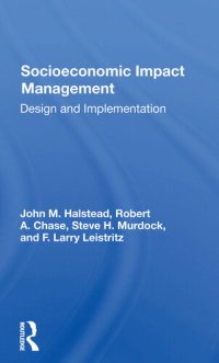 cover of the book Socioeconomic Impact Management: Design and Implementation