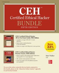 cover of the book CEH Certified Ethical Hacker All-in-One Exam Guide, Fifth Edition, 5th Edition