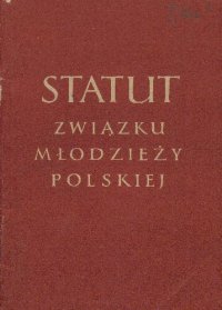 cover of the book Statut Związku Młodzieży Polskiej