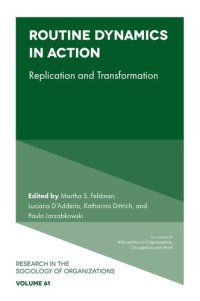 cover of the book Routine dynamics in action : replication and transformation