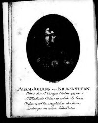 cover of the book Reise um die Welt in den Jahren 1803, 1804, 1805 und 1806 : auf Befehl seiner kaiserl. Majestät Alexanders des Ersten auf den Schiffen Nadeshda und Newa unter dem Commando des Capitäns von der kaiserl. Marine A. J. von Krusenstern