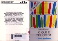 cover of the book O que e biblioteca.