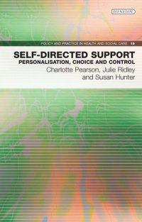 cover of the book Self-Directed Support: Personalisation, Choice and Control