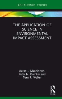 cover of the book The Application of Science in Environmental Impact Assessment