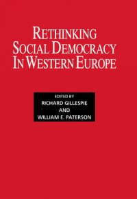 cover of the book Rethinking Social Democracy in Western Europe