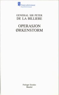 cover of the book Operasjon ørkenstorm : en personlig beretning fra Golfkrigen