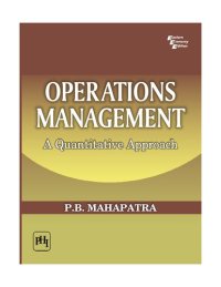 cover of the book Operations Management