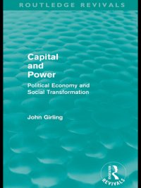 cover of the book Capital and Power: Political Economy and Social Transformation