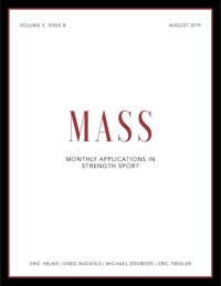 cover of the book MASS - Volume 3 - Issue 8 - Monthly Applications in Strength Sport