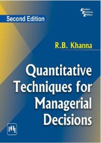 cover of the book Quantitative Techniques for Managerial Decisions