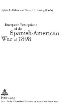 cover of the book European Perceptions of the Spanish-American War of 1898