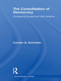 cover of the book The Consolidation of Democracy: Comparing Europe and Latin America