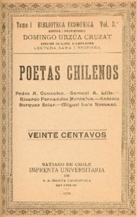 cover of the book Poetas chilenos