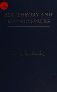 cover of the book Set Theory and Metric Spaces