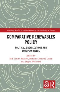 cover of the book Comparative Renewables Policy: Political, Organizational and European Fields