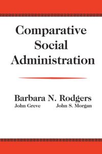 cover of the book Comparative Social Administration