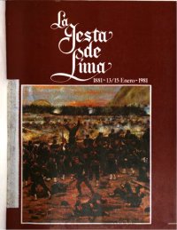 cover of the book La gesta de Lima. 1881 - 13/15 enero - 1981