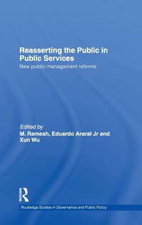 cover of the book Reasserting the Public in Public Services: New Public Management Reforms