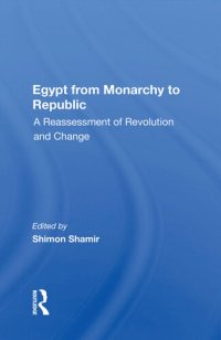 cover of the book Egypt From Monarchy to Republic: A Reassessment of Revolution and Change