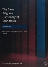 cover of the book The New Palgrave Dictionary of Economics