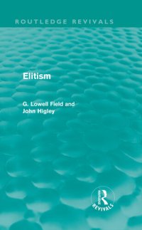 cover of the book Elitism