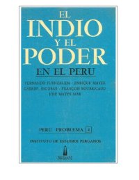 cover of the book El indio y el poder en el Perú