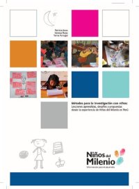 cover of the book Métodos para la investigación con niños: lecciones aprendidas, desafíos y propuestas desde la experiencia de Niños del Milenio en Perú