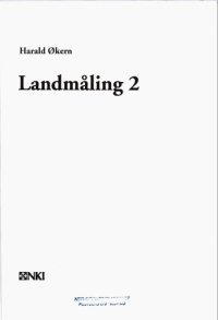 cover of the book Landmåling. 2