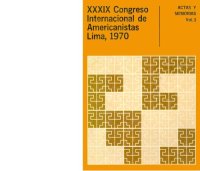 cover of the book Proceso y cultura en la sierra central del Perú. Trabajos presentados a los Simposios 8 y 9 del XXXIX Congreso Internacional de Americanistas