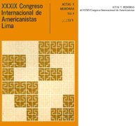 cover of the book Historia, etnohistoria y etnología de la selva sudamericana. Actas y memorias del XXXIX Congreso Internacional de Americanistas