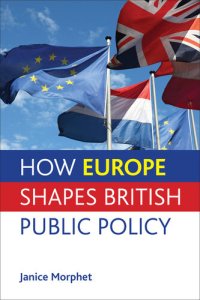 cover of the book How Europe Shapes British Public Policy