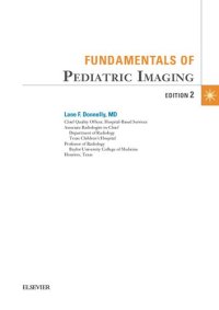 cover of the book Fundamentals of Pediatric Imaging