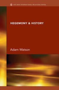 cover of the book Hegemony & History