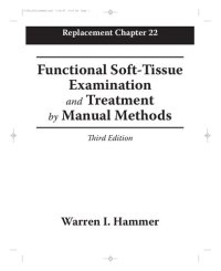 cover of the book Functional Soft Tissue Examination and Treatment by Manual Methods -  Replacement chapter 22