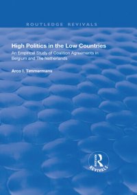 cover of the book High Politics in the Low Countries: An Empirical Study of Coalition Agreements in Belgium and the Netherlands