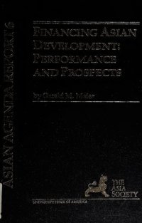 cover of the book Financing Asian Development : Performance and Prospects